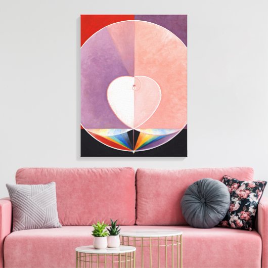 Toile La colombe, no 2 par Hilma af Klint (Insitu(Salon))