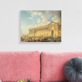 Toile La Colonnade du Louvre. vers 1770 (Insitu(Salon))