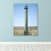 Toile La colonne Vendome, avec bas-reliefs enregistrant  (Insitu (Plancher de Bois))