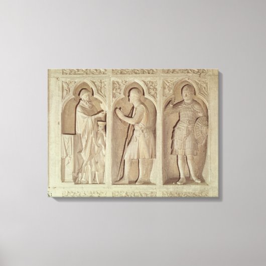 Toile La communion d'un chevalier (Recto)