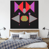 Toile La connexion Space Martini III (Insitu(Chambre))