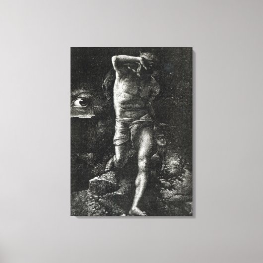 Toile La conscience ou, la pluie oculaire (Recto)