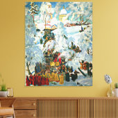 Toile La consécration de l'eau sur la théophanie (Insitu(Salon))