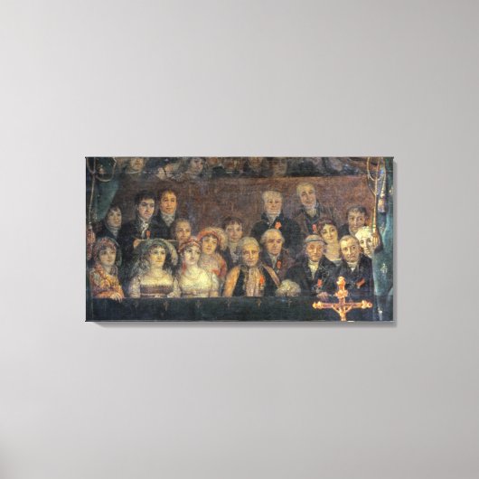 Toile La consécration de l'empereur Napoléon (Recto)