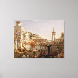 Toile La Consommation Le cours de l'empire T. Cole