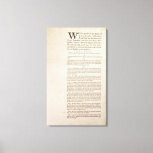 Toile La constitution d'Etats-Unis, 1787