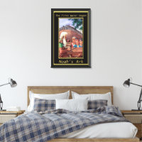 La construction de l'arche de Noé La Genèse du nav