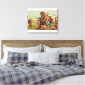 Toile La construction du cheval de Troie, vers 1760 (Insitu(Chambre))