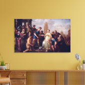 Toile La Continence de Scipio 1643 (Insitu(Salon))