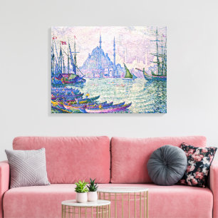 Toile La Corne d'Or, Minarets   Paul Signac  