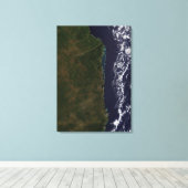 Toile La côte du Mozambique (Insitu (Plancher de Bois))