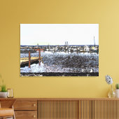 Toile La Côte, Marseillan Sud de la France (Insitu(Salon))