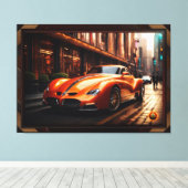 Toile La Coupe Sport Boomerang RTZ (Insitu (Plancher de Bois))