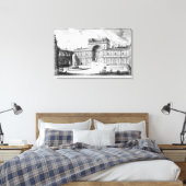 Toile La Cour du Belvédère dans le Vatican Rome (Insitu(Chambre))