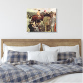 Toile La course à cheval, vers 1890 (Insitu(Chambre))