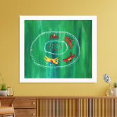 Toile La course de cheval Art Moderne Acrylique (Insitu(Salon))