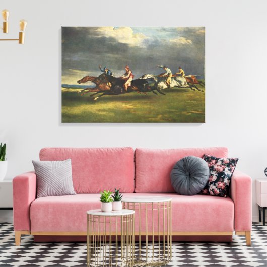 Toile La course Epsom Derby 1821 (Insitu(Salon))