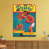 Toile La couverture du magazine Ring (Insitu(Salon))