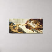 Toile La création d'Adam (Recto)