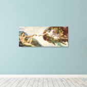 Toile La création d'Adam (Insitu (Plancher de Bois))