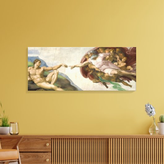 Toile La création d'Adam (Insitu(Salon))