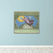 Toile La création de la lumière, illustration du Rapha (Insitu (Plancher de Bois))