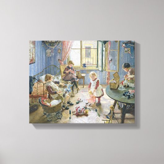 Toile La crèche, 1889 (Recto)