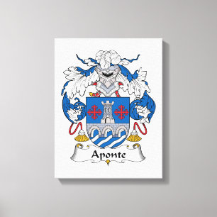 Toile La crête de la famille Aponte