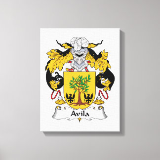 Toile La crête de la famille Avila