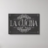 Toile "La Cucina" (Recto)