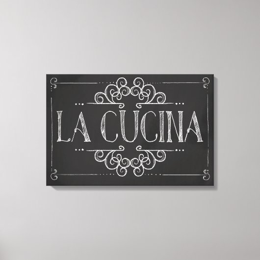 Toile "La Cucina" (Recto)