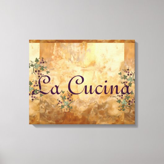 Toile La Cucina Style européen (Recto)