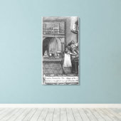 Toile La cuisine française de La Varenne (Insitu (Plancher de Bois))