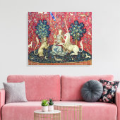 Toile La Dame à la licorne, La Vue (Insitu(Salon))