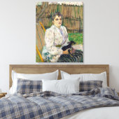 Toile La Dame Avec Un Chien (Insitu(Chambre))