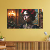 Toile La Dame de la Mascarade éternelle (Insitu(Salon))