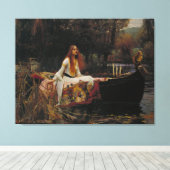 Toile La Dame de Shalott (Insitu (Plancher de Bois))
