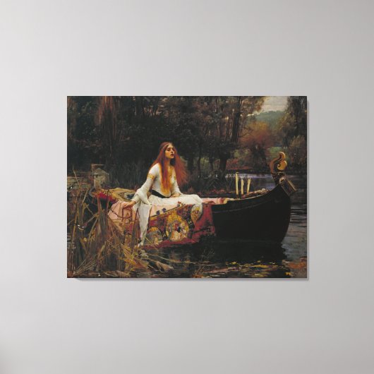 Toile La Dame de Shalott (Recto)