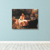 Toile La Dame de Shalott (Beauté médiévale) (Insitu (Plancher de Bois))