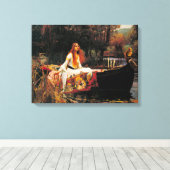 Toile La Dame de Shalott, ch. 1888 par John Waterhouse (Insitu (Plancher de Bois))