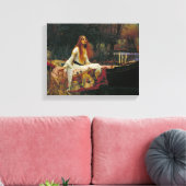 Toile La Dame de Shalott sur l'eau (Insitu(Salon))
