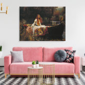 Toile La dame de Shalott : une histoire de fantôme celti (Insitu(Salon))