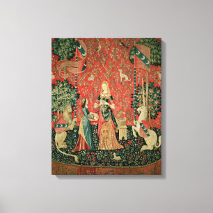 Toile La Dame et la licorne : 'Odeur'