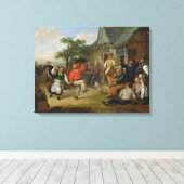 Toile La Danse des paysans, 1678 (Insitu (Plancher de Bois))