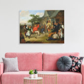 Toile La Danse des paysans, 1678 (Insitu(Salon))
