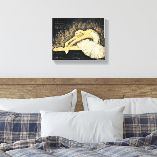 Toile La danse est le langage caché (Insitu(Chambre))