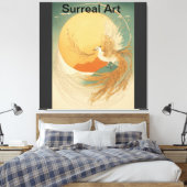 Toile La Danse Solstice du Phoenix" (Insitu(Chambre))