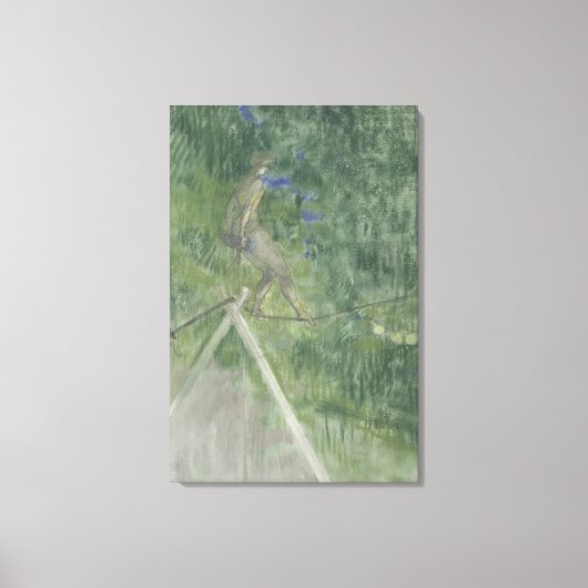 Toile La danseuse de corde (pastel) (Recto)