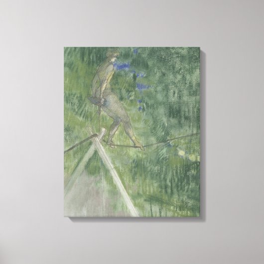 Toile La danseuse de corde (pastel) (Recto)