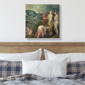 Toile La découverte de Moïse (huile sur toile) (Insitu(Chambre))